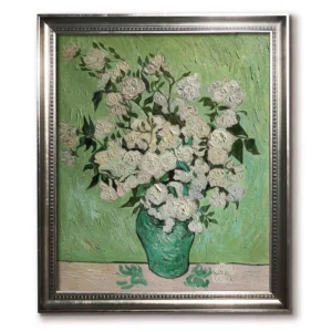 Custom framed Van Gogh oil painting replica