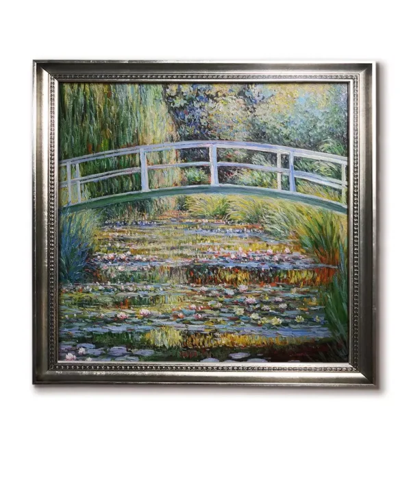Bespoke Monet Water-Lily Pond Silver Framed(4032S) Art Copy