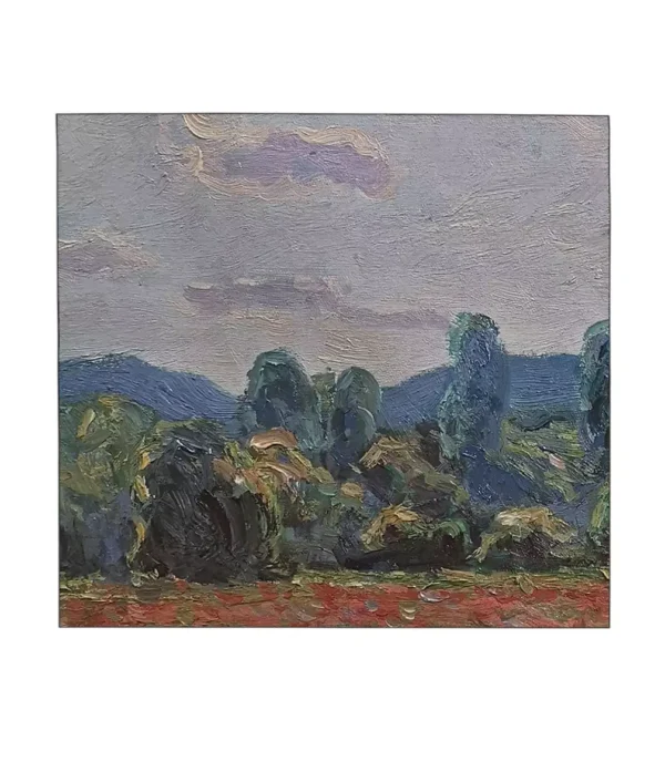 Brushstroke details of Claude Monet Poppy Field 1890 oil painting reproduction